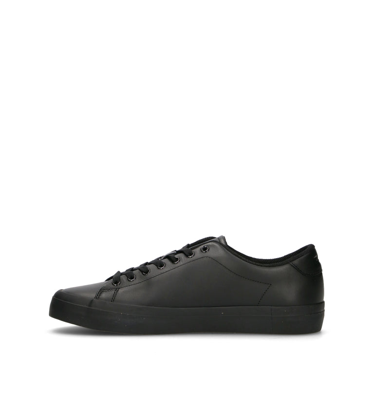 POLO RALPH LAUREN Sneaker uomo nera in pelle
