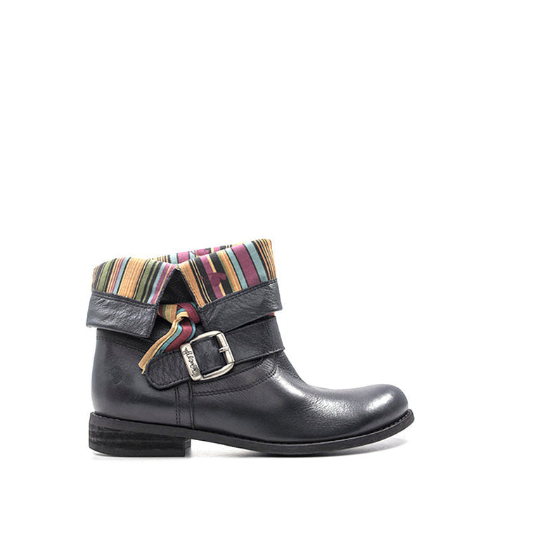FELMINI Tronchetto donna nero in pelle