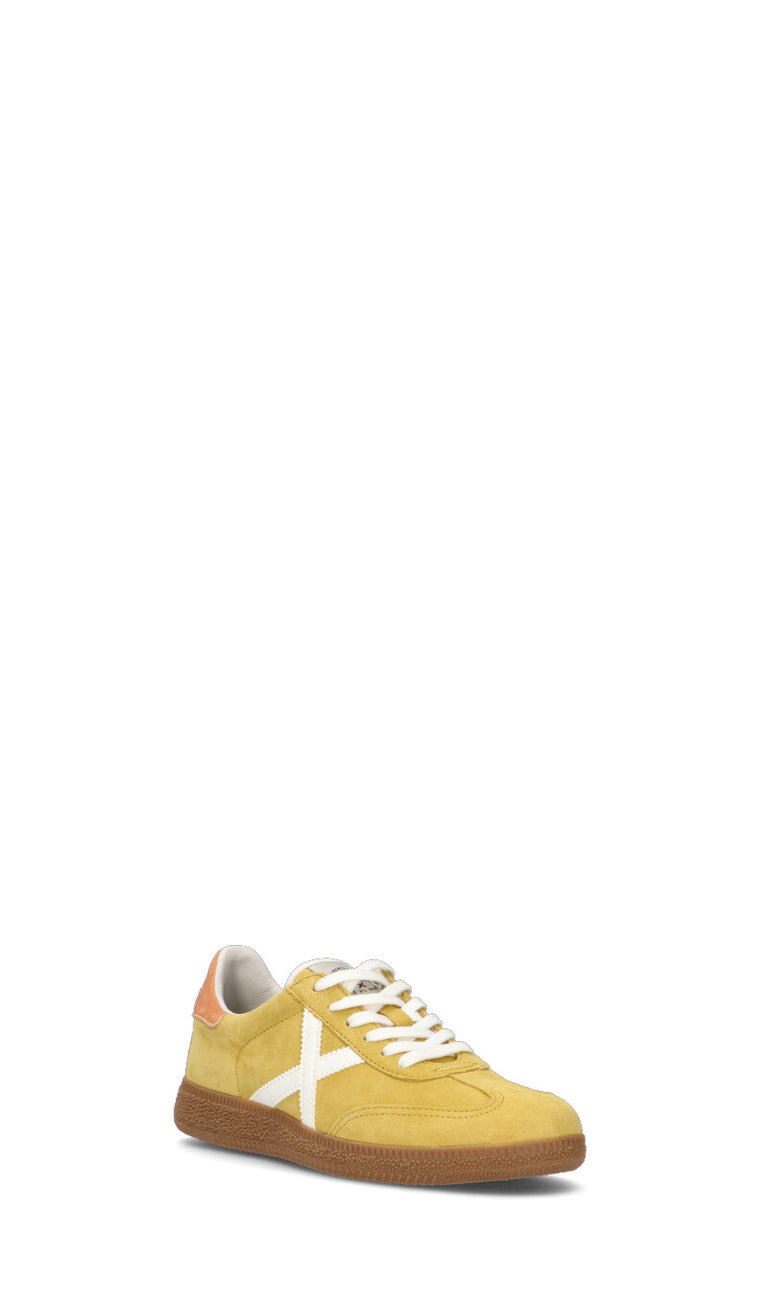 MUNICH - BARRU Sneaker uomo amarillo in suede