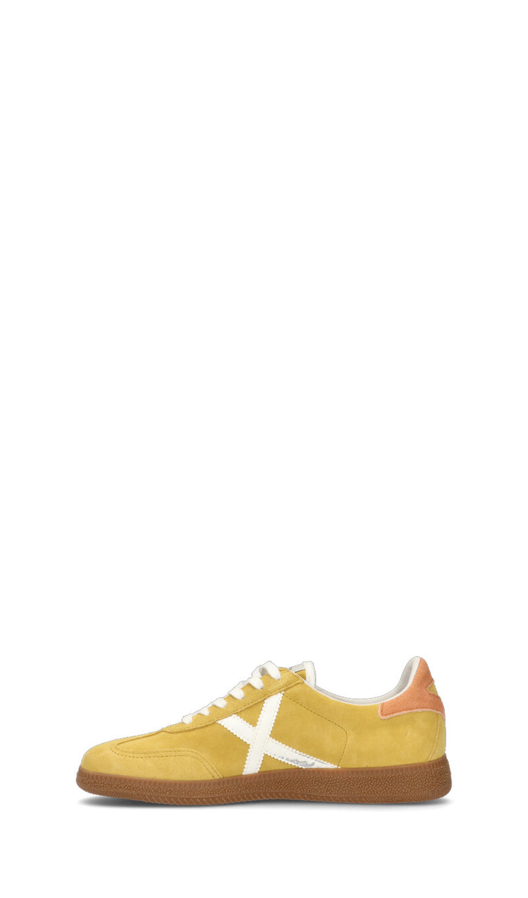 MUNICH - BARRU Sneaker uomo amarillo in suede