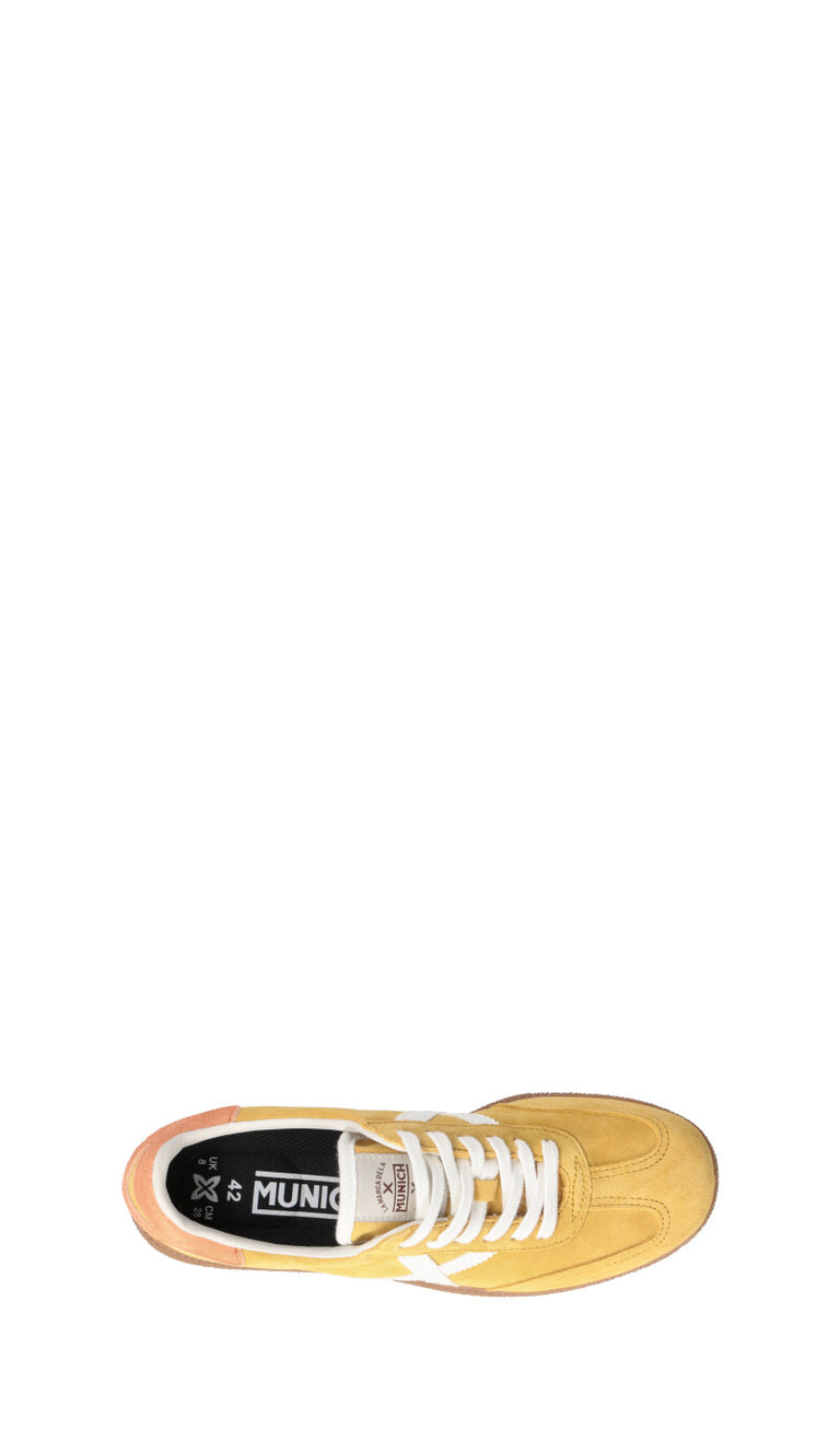 MUNICH - BARRU Sneaker uomo amarillo in suede