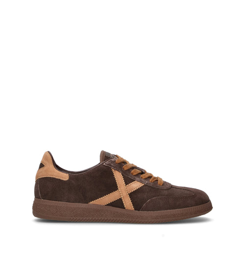 MUNICH BARRU Sneaker uomo marrone in suede