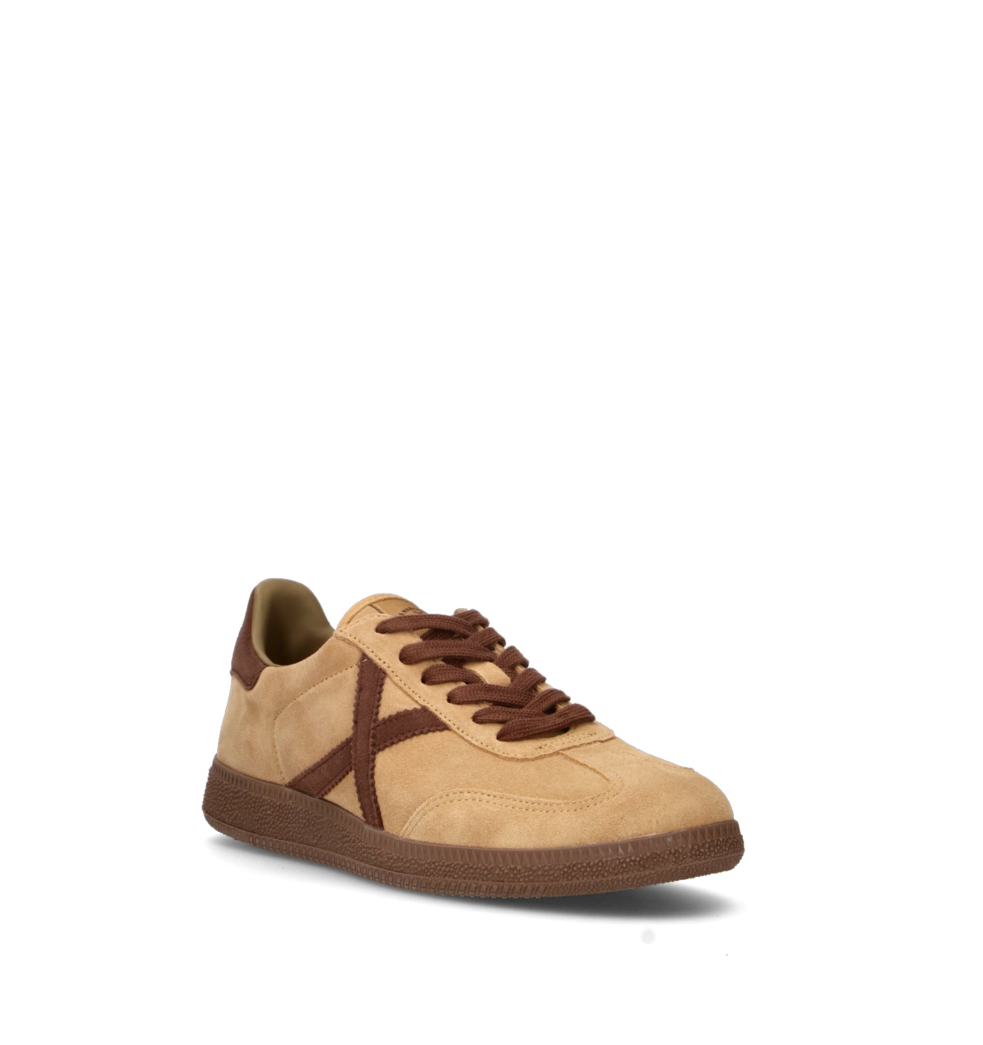 MUNICH BARRU Sneaker uomo beige in suede