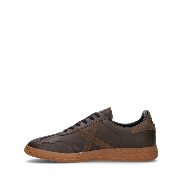 MUNICH BARRU Sneaker uomo marrone in pelle