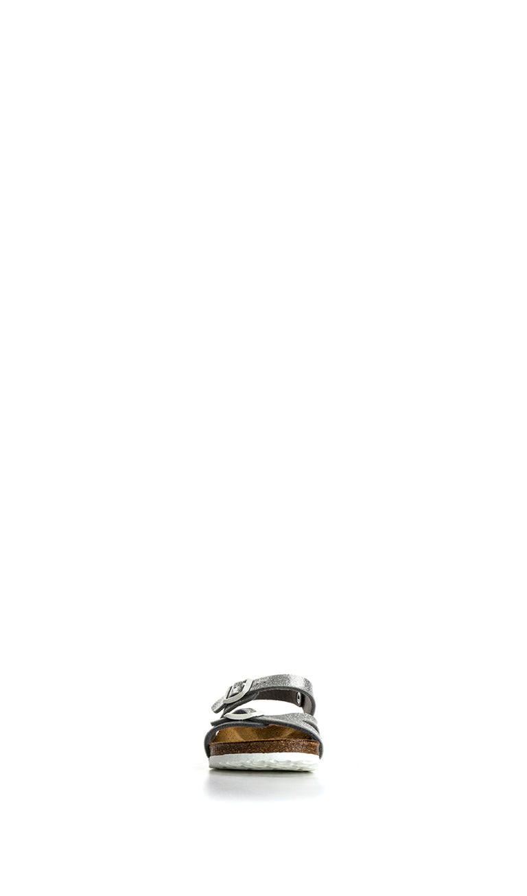 BIRKENSTOCK RIO Sandalo bimba argento