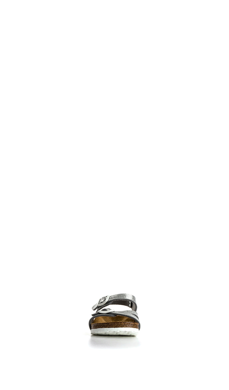 BIRKENSTOCK RIO Sandalo bimba argento