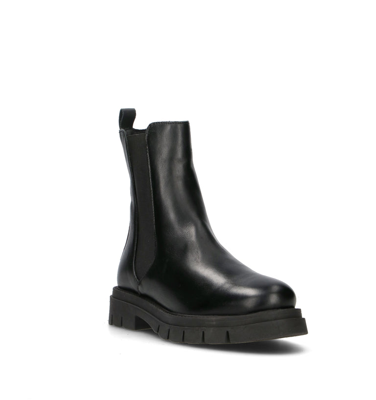 VARIOPINTO Beatles donna nero in pelle