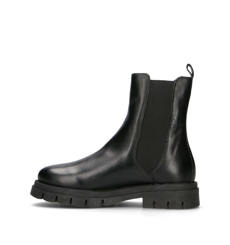 VARIOPINTO Beatles donna nero in pelle