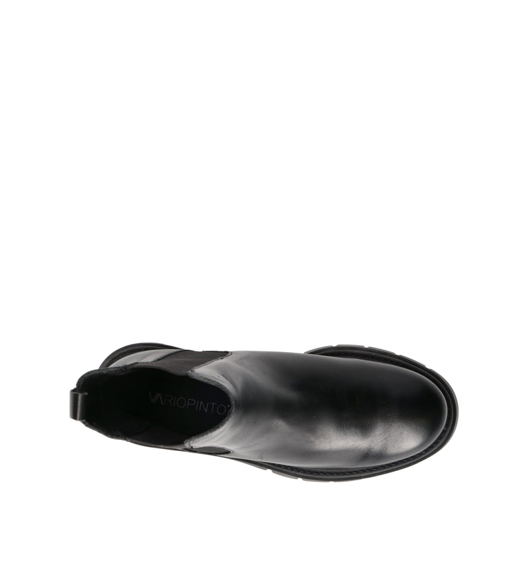 VARIOPINTO Beatles donna nero in pelle