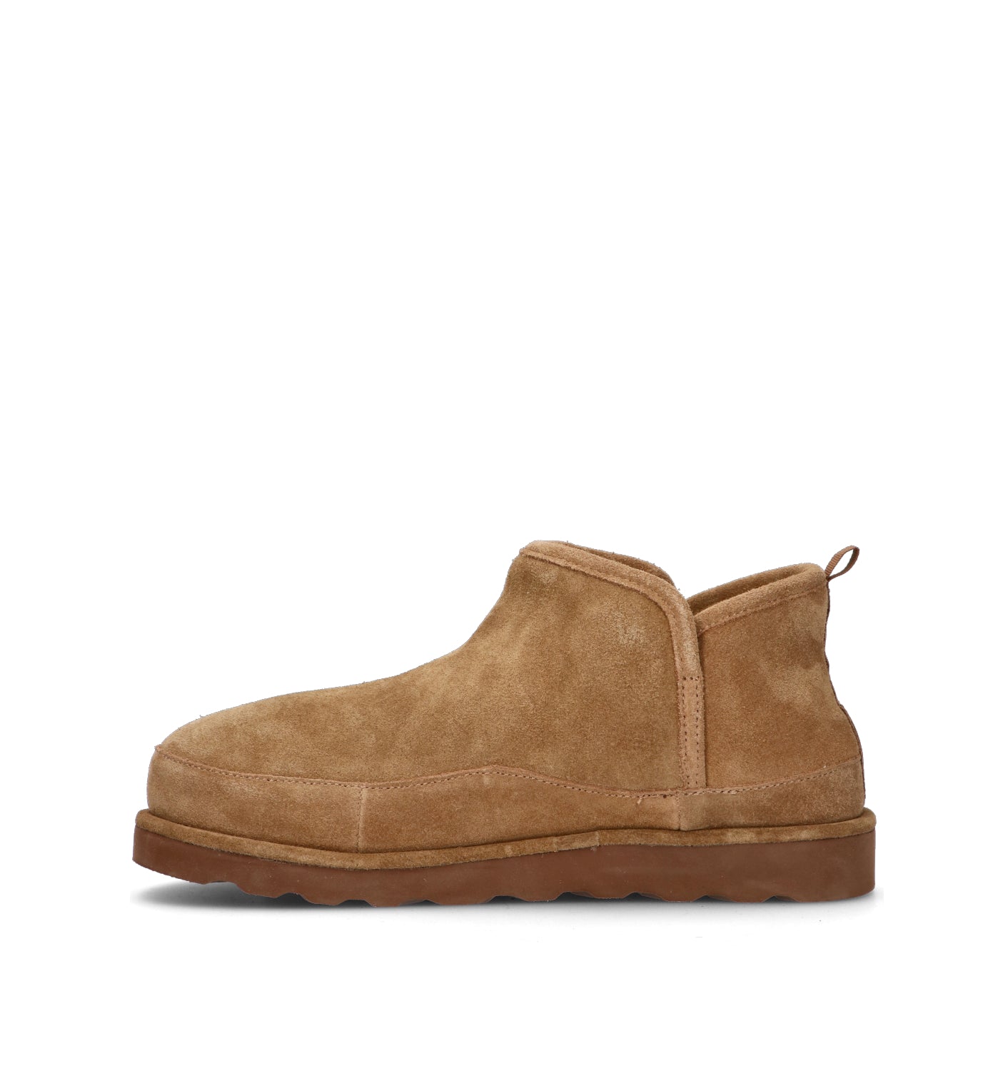 POLO RALPH LAUREN Stivaletto pelo uomo beige in suede