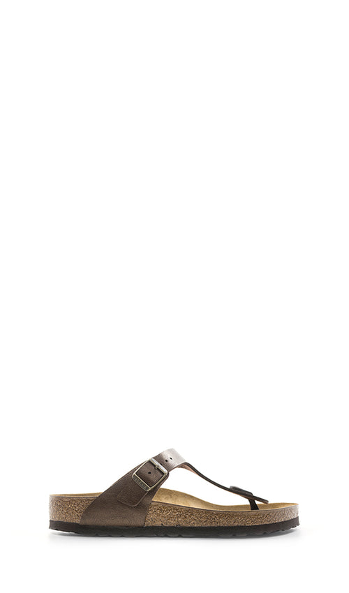 BIRKENSTOCK GIZEH Ciabatta donna marrone in pelle