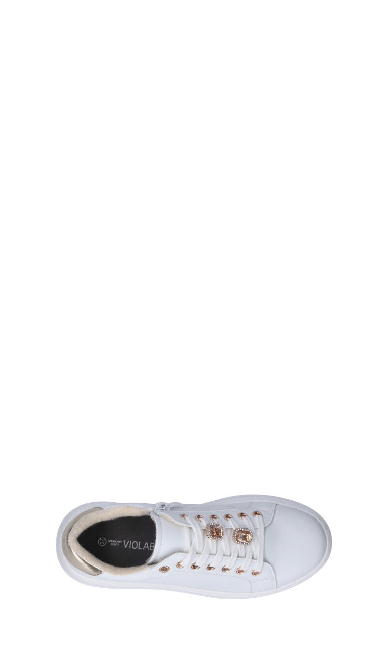 VIOLABLU' Sneaker donna bianca