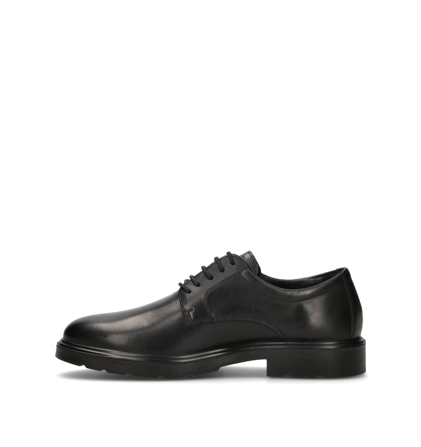IGI&CO Stringata uomo nera in pelle