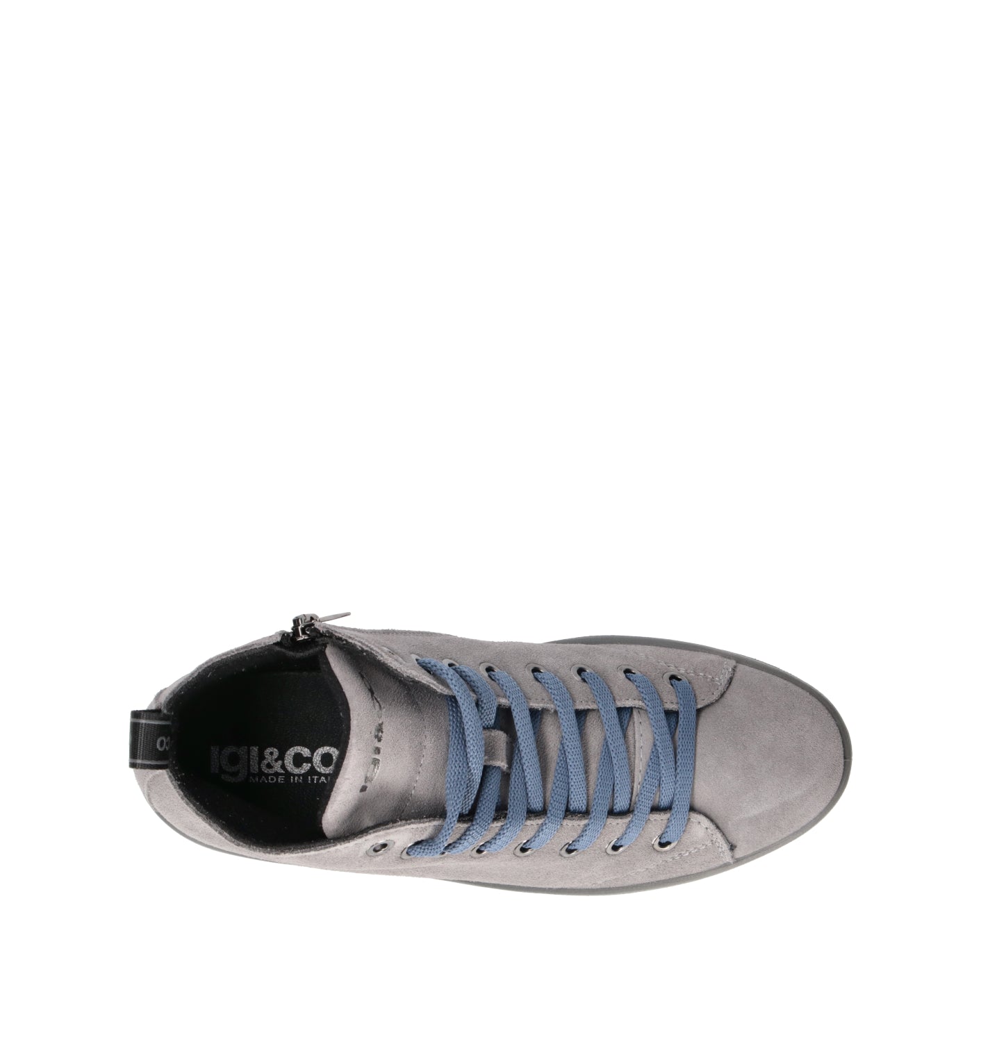 IGI&CO Sneaker donna grigia in suede
