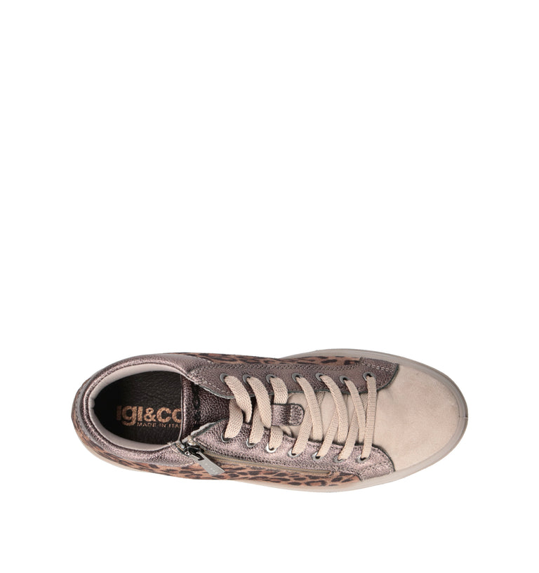 IGI&CO Sneaker donna maculata in pelle