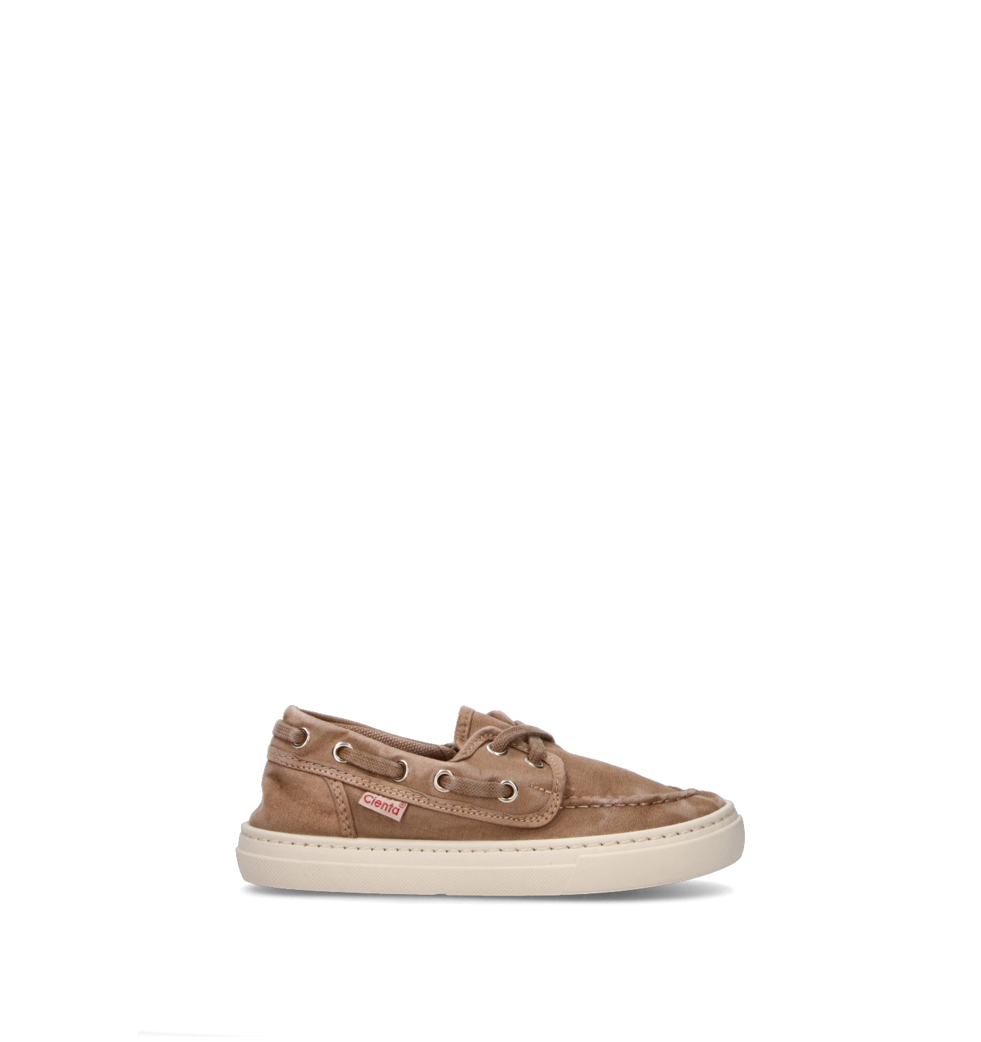CIENTA Scarpa barca bimbo beige