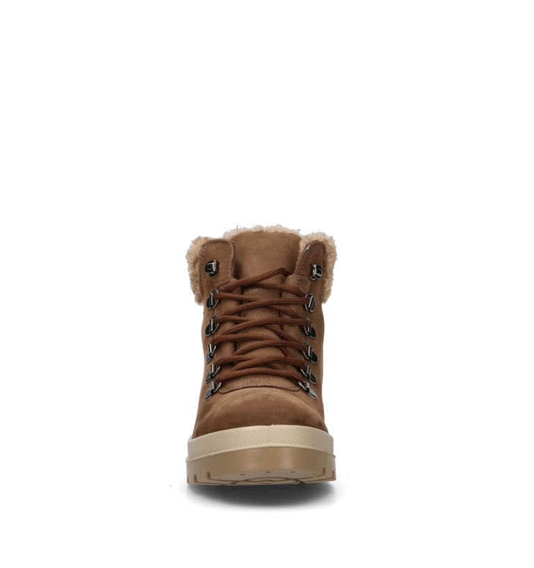 ENVAL Polacco donna marrone in nabuk