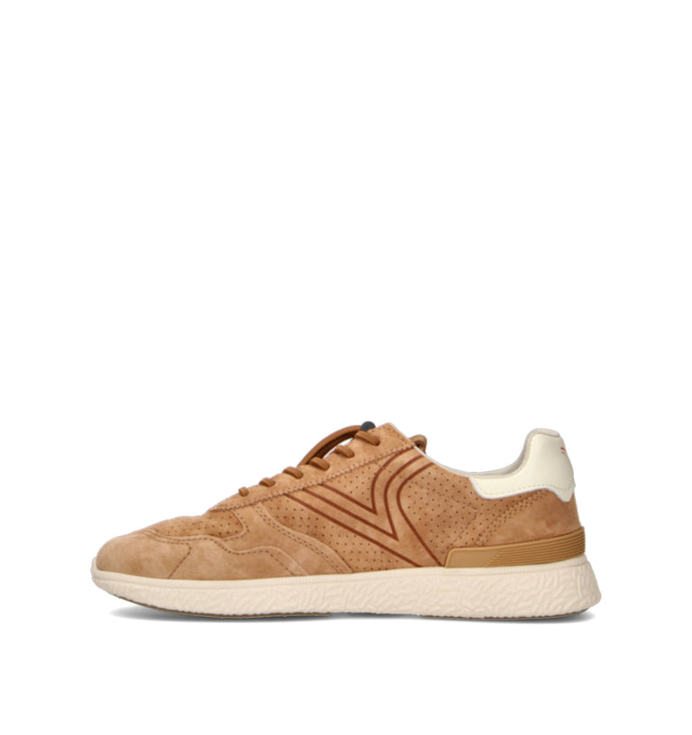 VICTORIA Sneaker uomo marrone in suede
