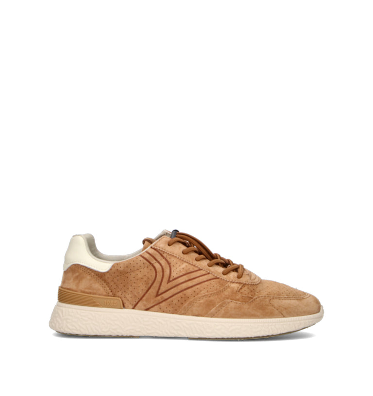 VICTORIA Sneaker uomo marrone in suede