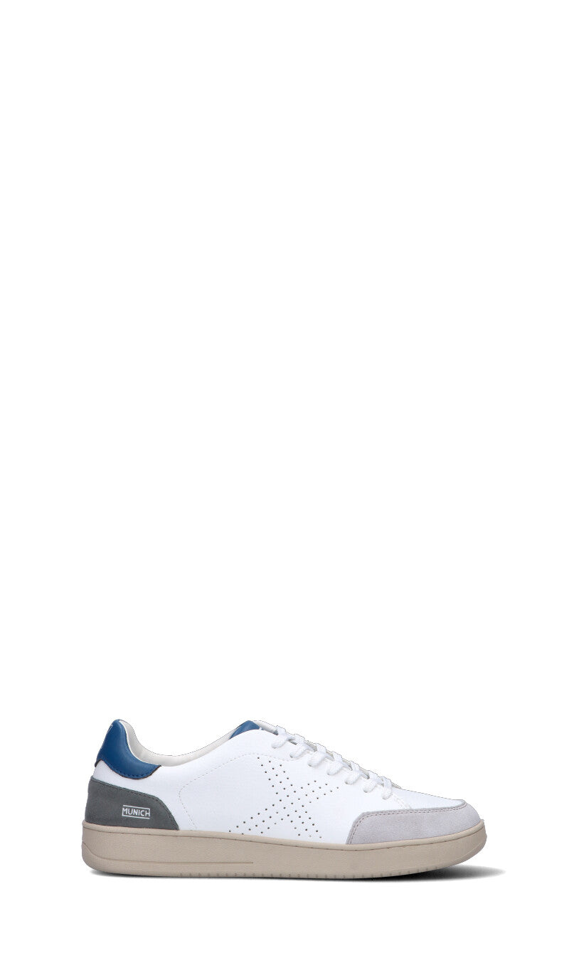 MUNICH - X-COURT Sneaker uomo bianca/blu