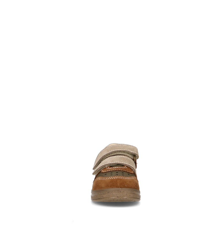 PRIMIGI Sneaker bimbo marrone in suede