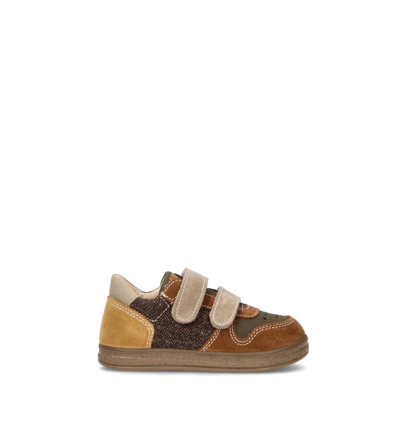 PRIMIGI Sneaker bimbo marrone in suede