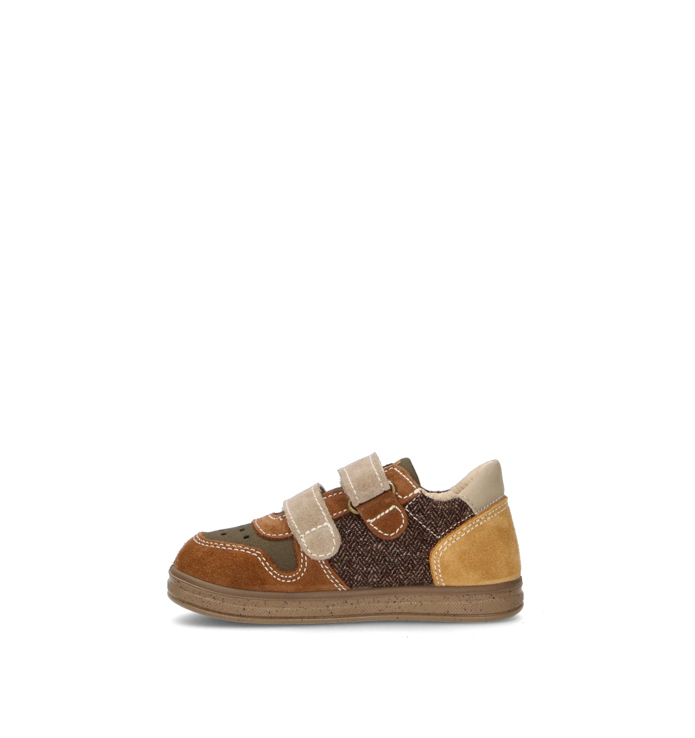 PRIMIGI Sneaker bimbo marrone in suede