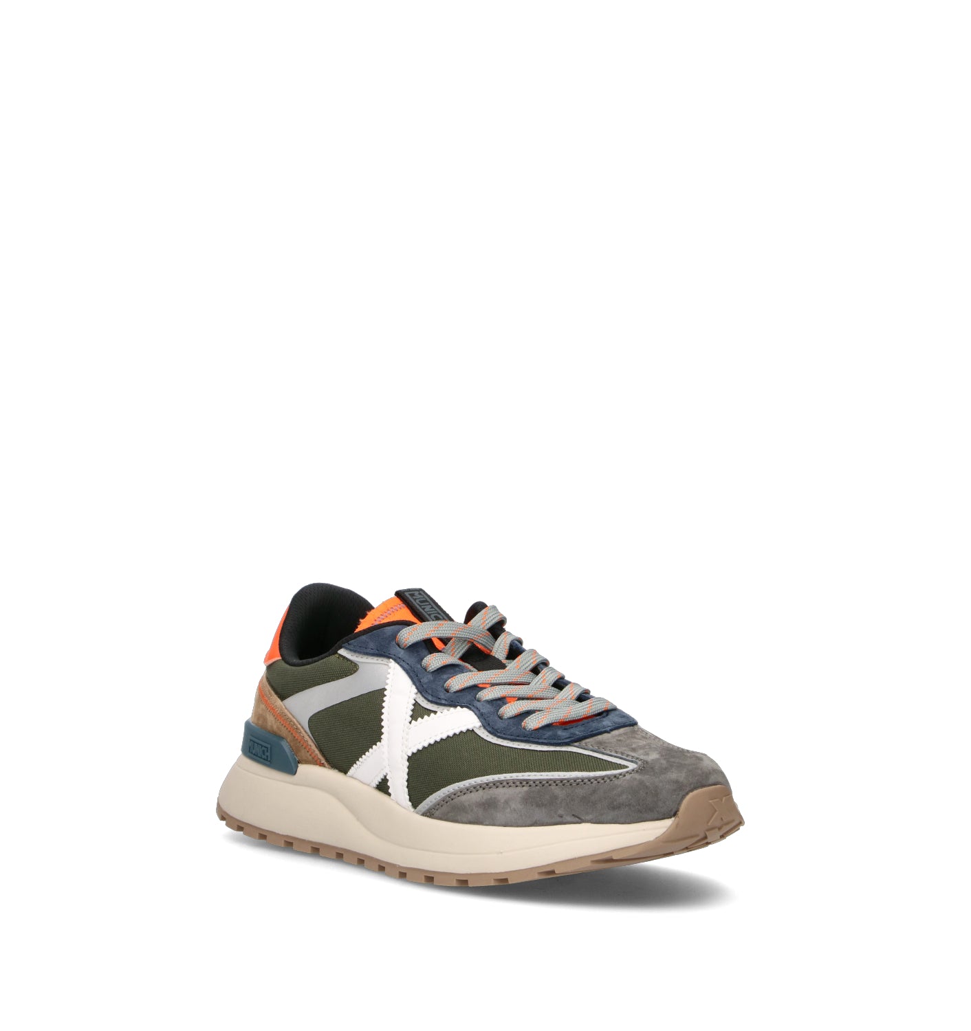 MUNICH DYNAMIX Sneaker uomo multicolor in suede.