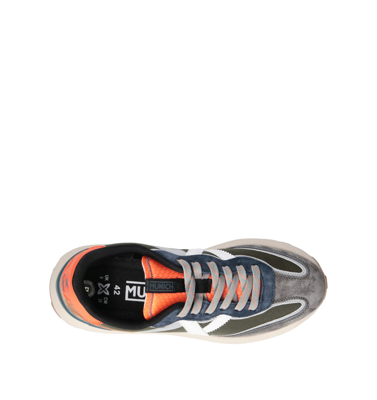 MUNICH DYNAMIX Sneaker uomo multicolor in suede.