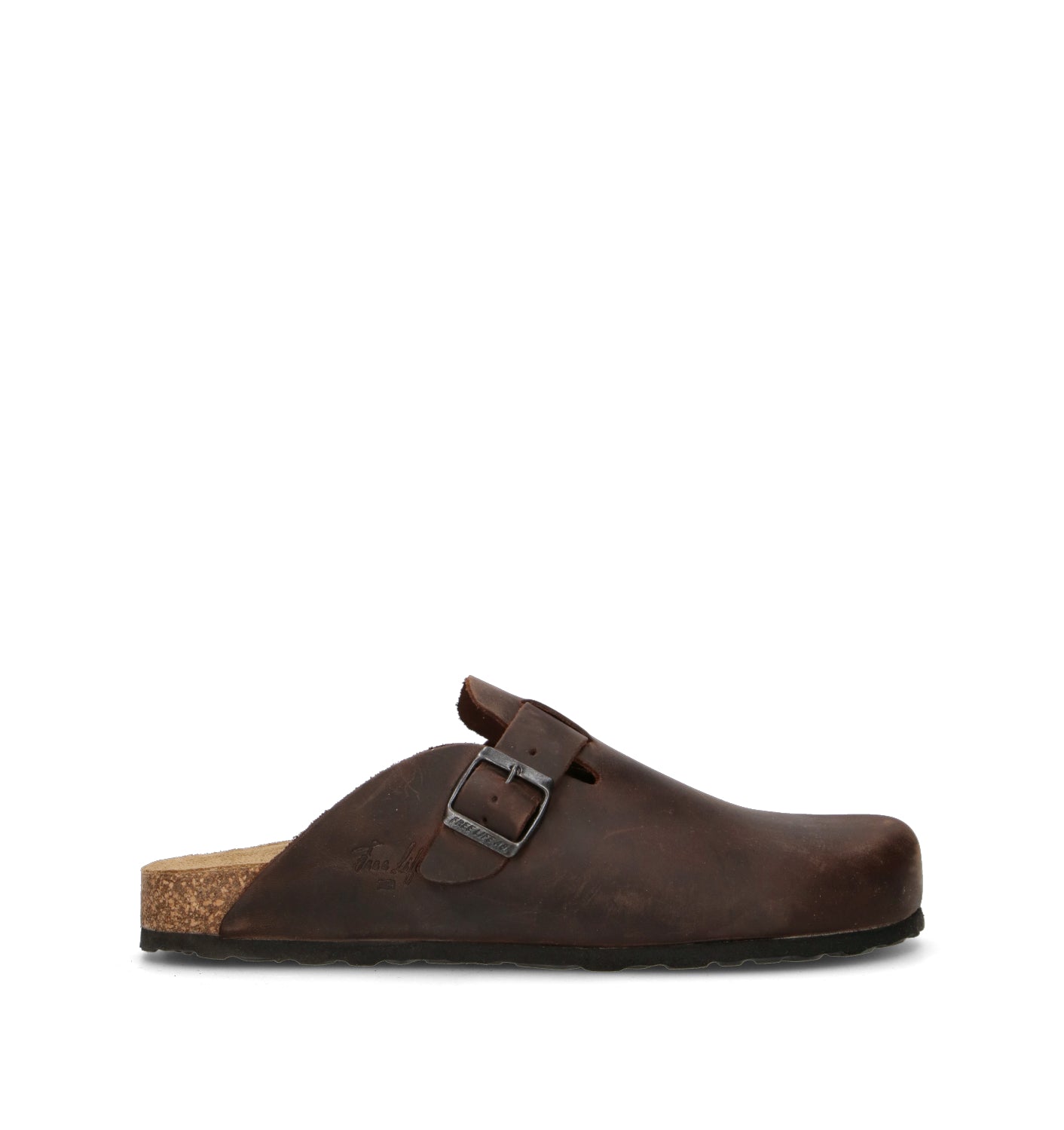 RELAXSHOE Ciabatta donna marrone in suede