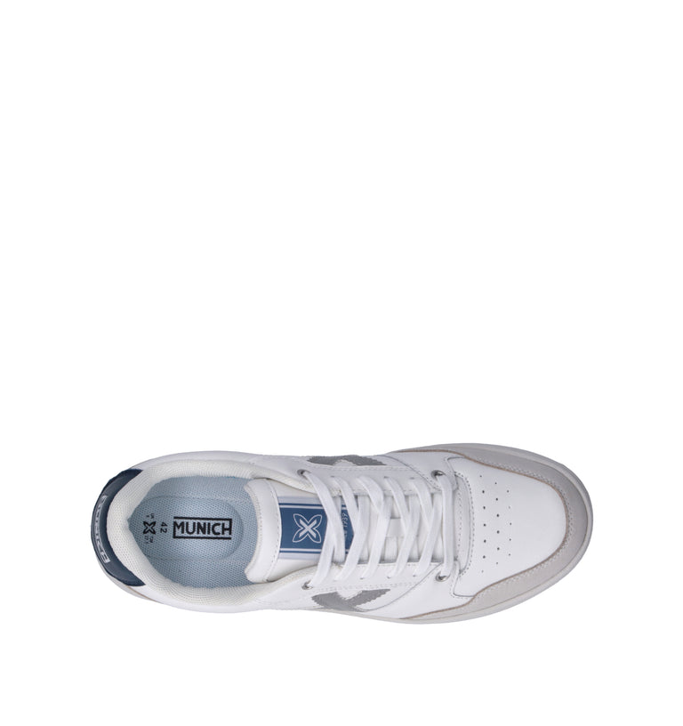 MUNICH LEGIT Sneaker uomo bianca in pelle