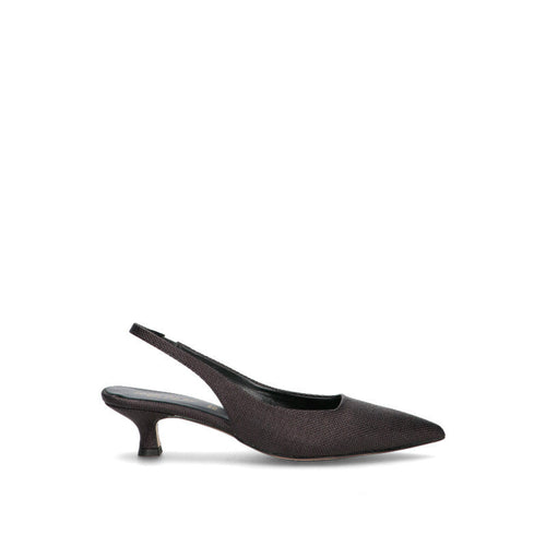 REBECCA VAN DIK Slingback donna nera