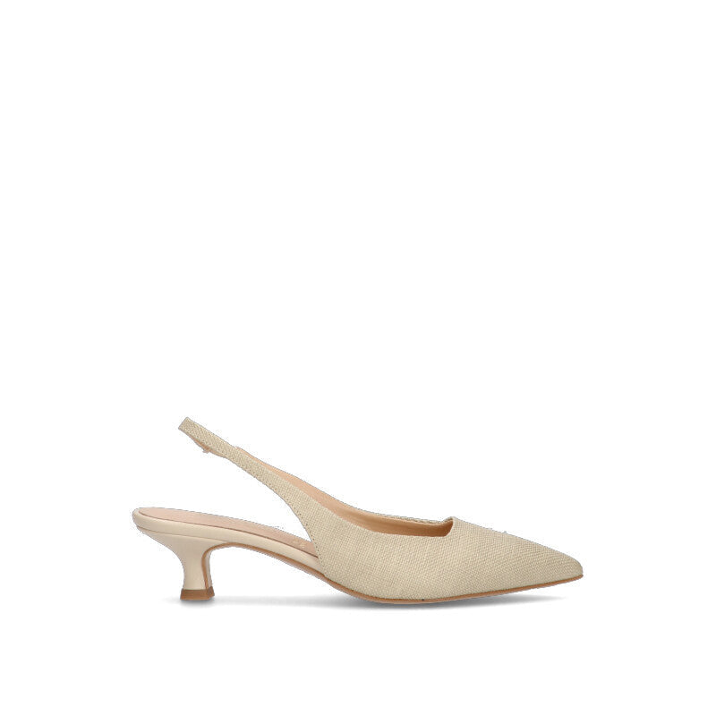 REBECCA VAN DIK Slingback donna sabbia