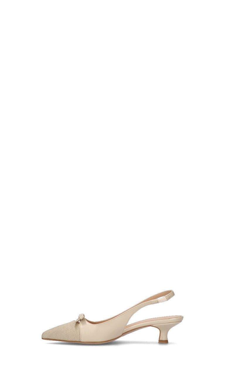 REBECCA VAN DIK Slingback donna beige