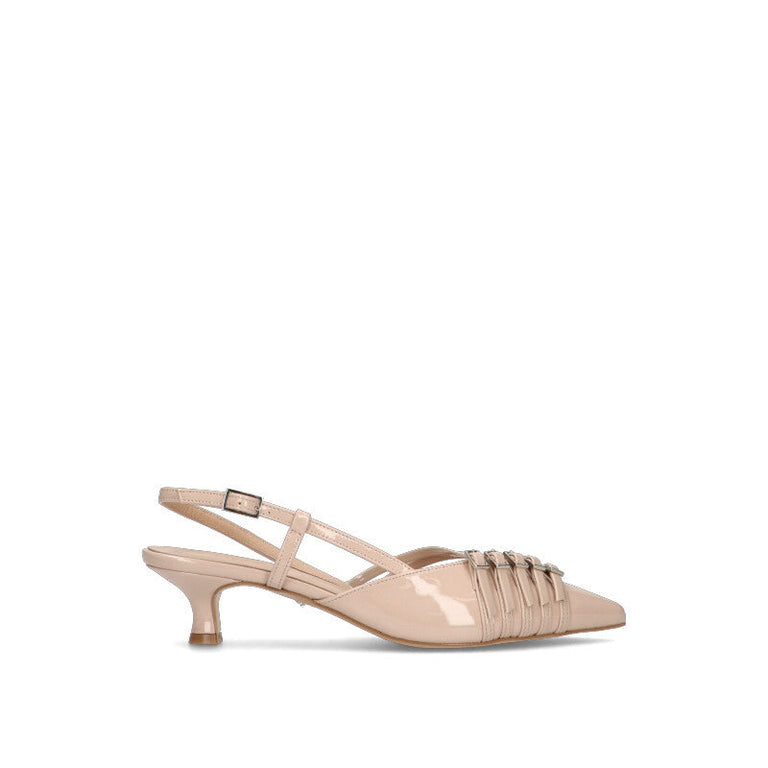 REBECCA VAN DIK Slingback donna nude