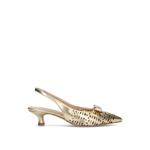 REBECCA VAN DIK Slingback donna oro