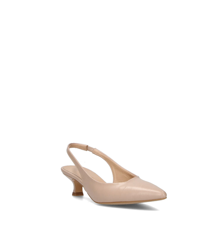 REBECCA VAN DIK Slingback donna nude