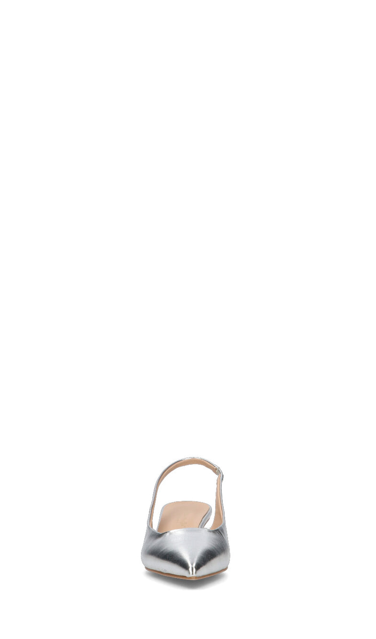 REBECCA VAN DIK Slingback donna argento