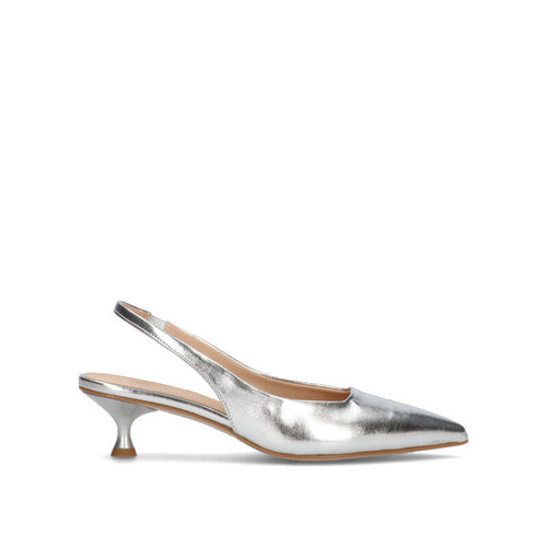REBECCA VAN DIK Slingback donna argento