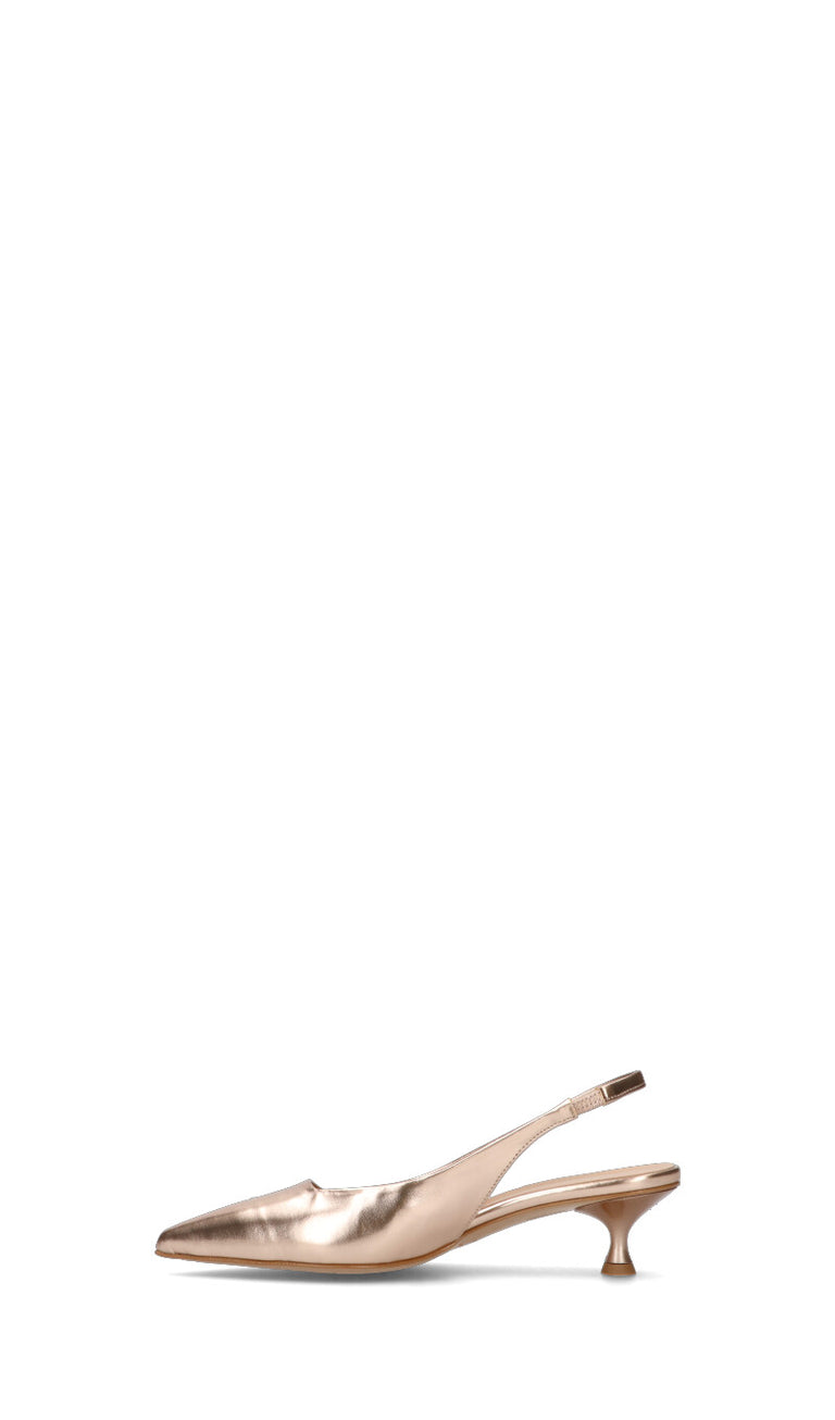 REBECCA VAN DIK Slingback donna oro rosa