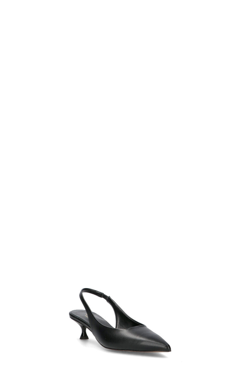 REBECCA VAN DIK Slingback donna nera