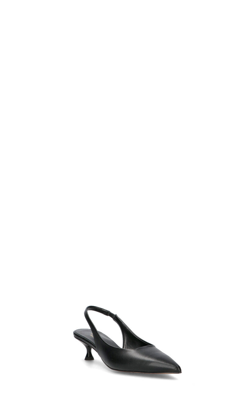 REBECCA VAN DIK Slingback donna nera