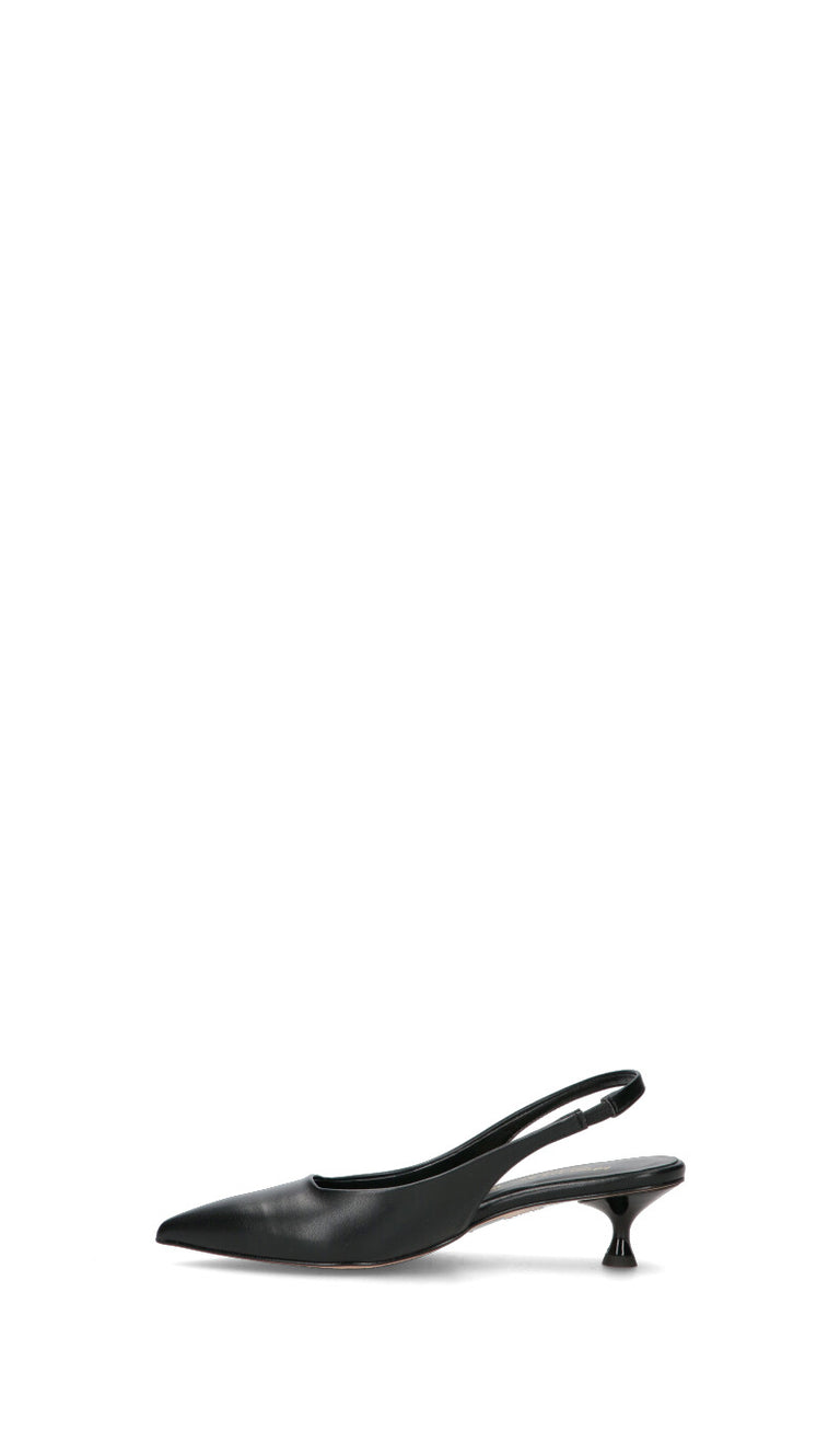 REBECCA VAN DIK Slingback donna nera