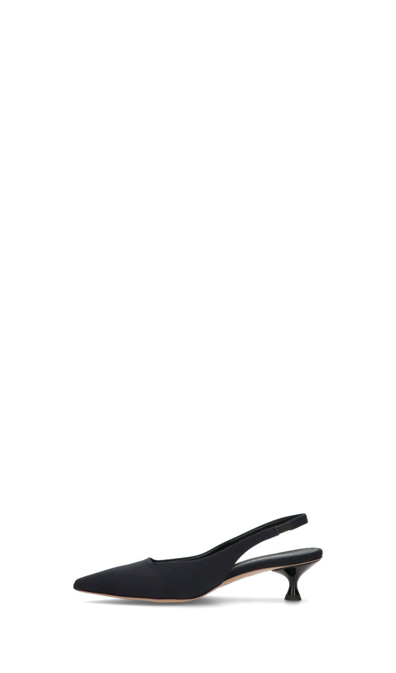 REBECCA VAN DIK Slingback donna nera