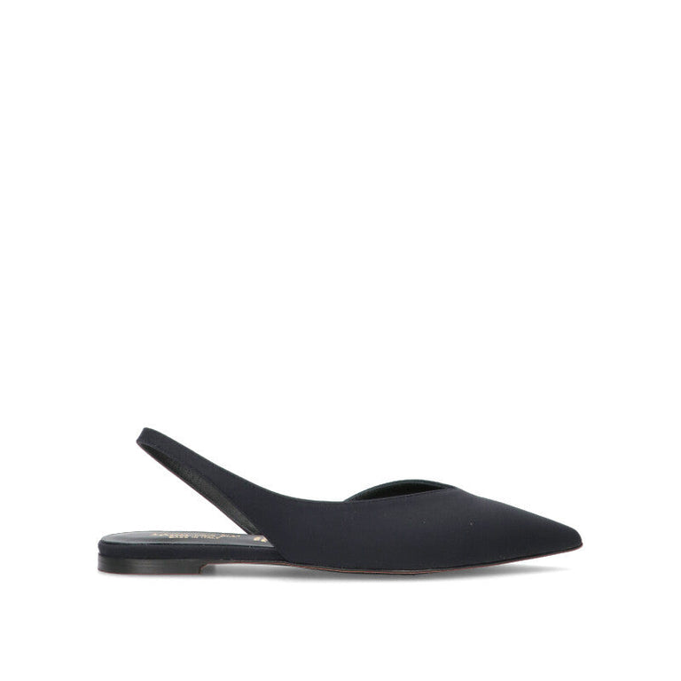 REBECCA VAN DIK Slingback donna nera