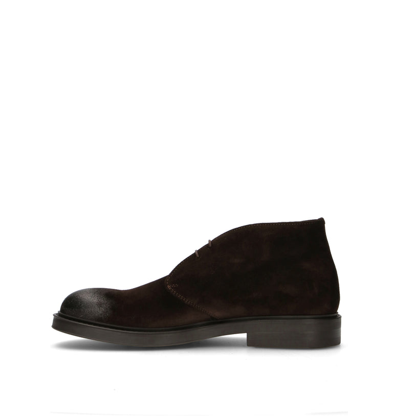 GREEN GEORGE Polacco uomo testa di moro in suede