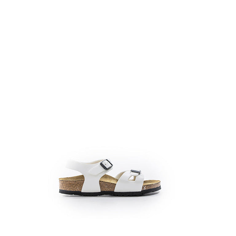 BIRKENSTOCK Sandalo bimba bianco