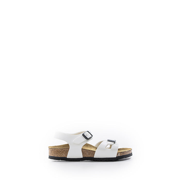 BIRKENSTOCK Sandalo bimba bianco