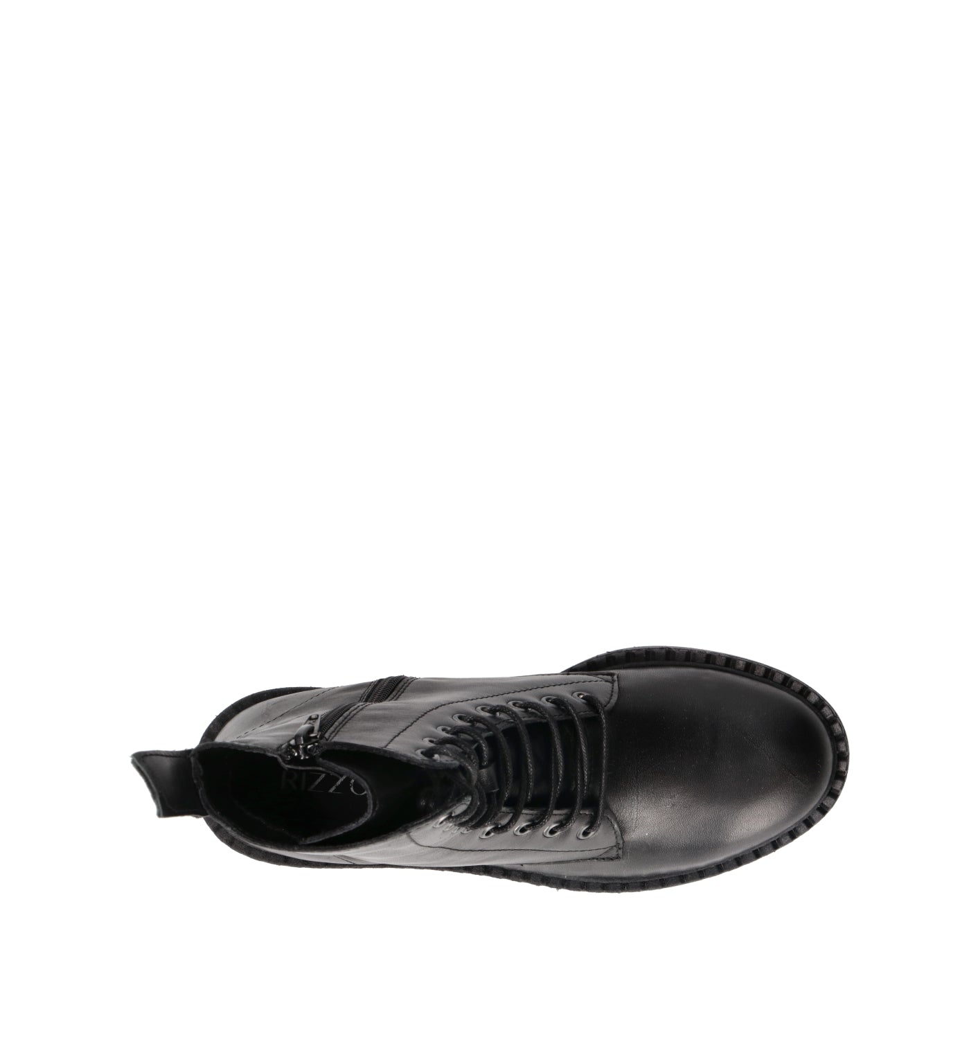 RIZZOLI Anfibio donna nero in pelle