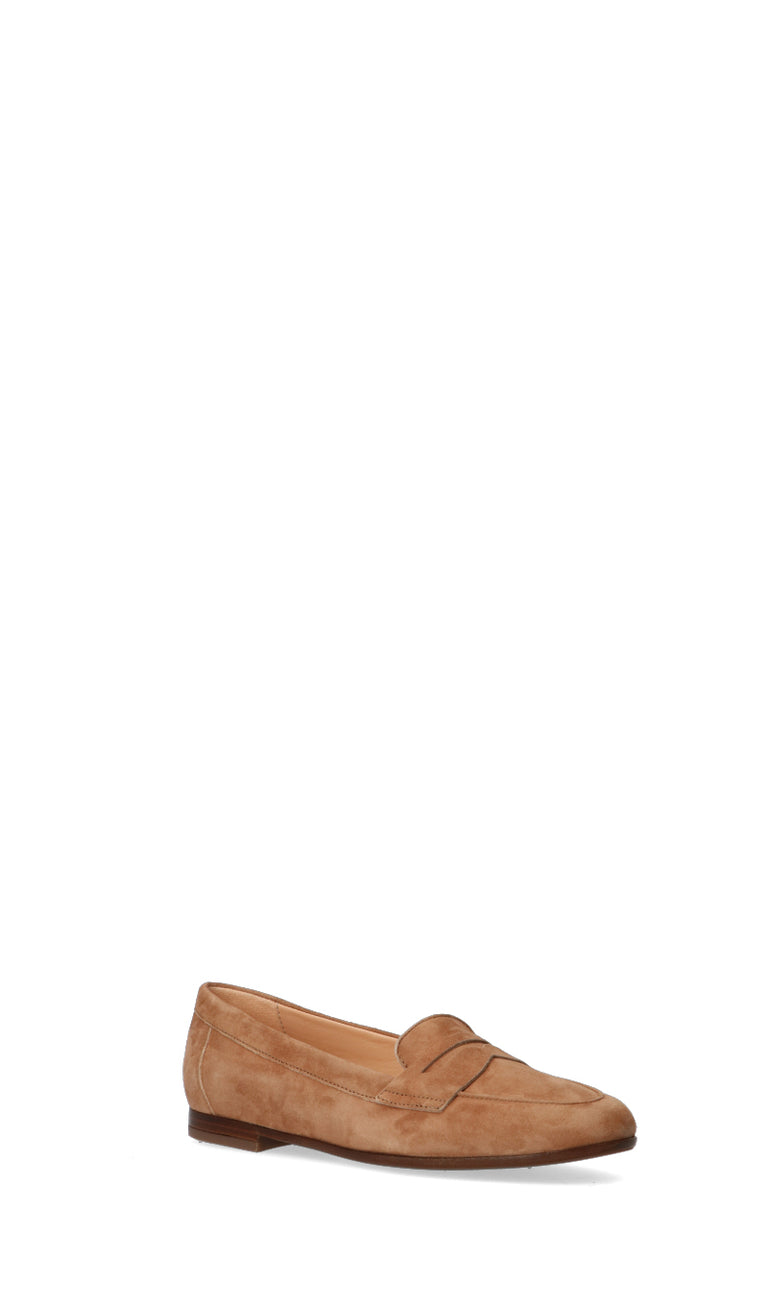 FRAU Mocassino donna brandy in suede